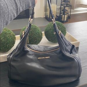 Michael Kors Black Leather Bag